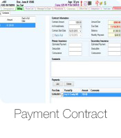 <strong>Payment Contract -</strong> Allows your practice to view OB contracted amount, number of installment payments, amount due, primary and secondary insurance payments and deductibles.