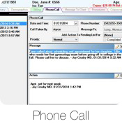 Phone Call Screen - The text for phone call screen will go here.